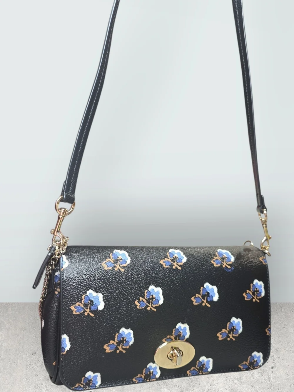 COACH Mini Ruby 3 WAY Bag in Bramble Rose 2015 EUC